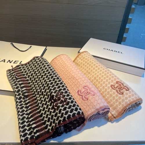 Cheap Chanel Scarves #1265565 Replica Wholesale [$68.00 USD] [ITEM#1265565] on Replica Chanel Scarves