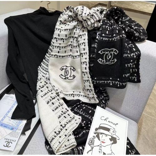 Cheap Chanel Scarves #1265569 Replica Wholesale [$72.00 USD] [ITEM#1265569] on Replica Chanel Scarves