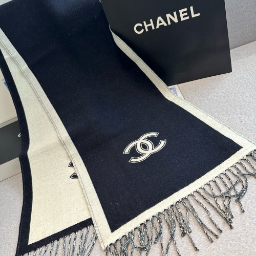 Cheap Chanel Scarves #1265572 Replica Wholesale [$56.00 USD] [ITEM#1265572] on Replica Chanel Scarves