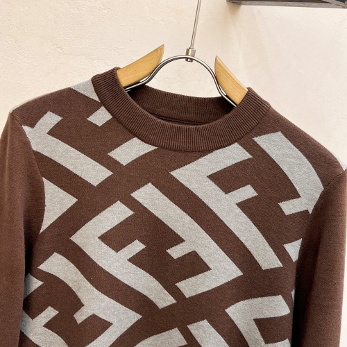 Cheap Fendi Sweaters Long Sleeved For Unisex #1265585 Replica Wholesale [$92.00 USD] [ITEM#1265585] on Replica Fendi Sweaters