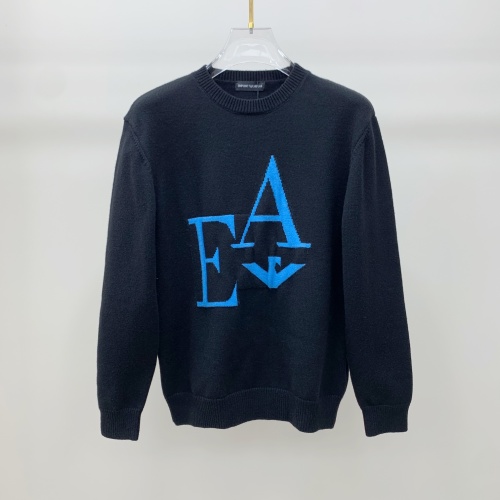 Cheap Armani Sweaters Long Sleeved For Unisex #1265616 Replica Wholesale [$85.00 USD] [ITEM#1265616] on Replica Armani Sweaters