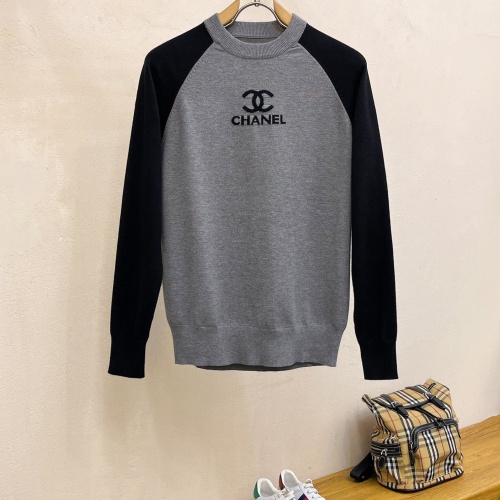 Cheap Chanel Sweaters Long Sleeved For Unisex #1265619 Replica Wholesale [$92.00 USD] [ITEM#1265619] on Replica Chanel Sweaters