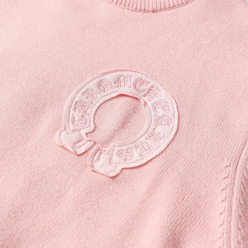 Cheap Chrome Hearts Sweater Long Sleeved For Unisex #1265622 Replica Wholesale [$76.00 USD] [ITEM#1265622] on Replica Chrome Hearts Sweater