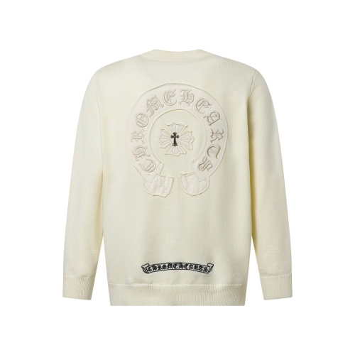 Cheap Chrome Hearts Sweater Long Sleeved For Unisex #1265623 Replica Wholesale [$76.00 USD] [ITEM#1265623] on Replica Chrome Hearts Sweater