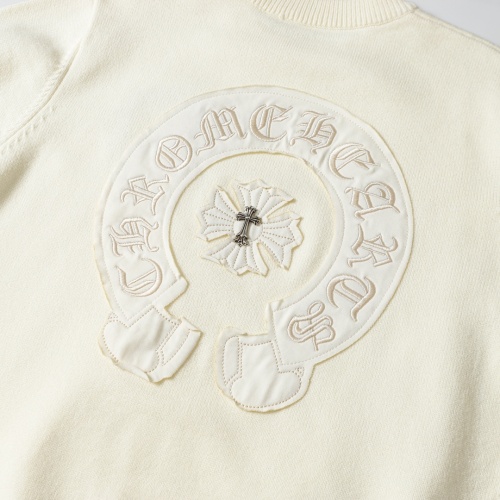 Cheap Chrome Hearts Sweater Long Sleeved For Unisex #1265623 Replica Wholesale [$76.00 USD] [ITEM#1265623] on Replica Chrome Hearts Sweater