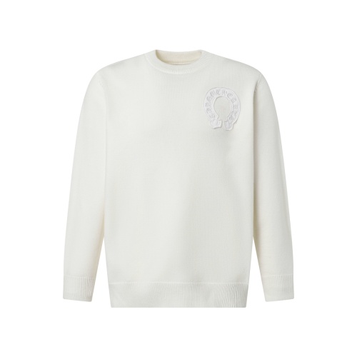 Cheap Chrome Hearts Sweater Long Sleeved For Unisex #1265624 Replica Wholesale [$76.00 USD] [ITEM#1265624] on Replica Chrome Hearts Sweater