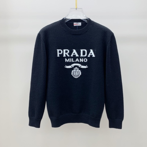 Cheap Prada Sweater Long Sleeved For Unisex #1265679 Replica Wholesale [$85.00 USD] [ITEM#1265679] on Replica Prada Sweater