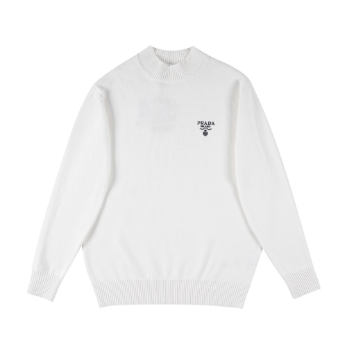 Cheap Prada Sweater Long Sleeved For Unisex #1265686 Replica Wholesale [$64.00 USD] [ITEM#1265686] on Replica Prada Sweater