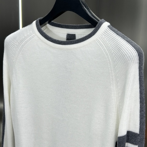 Cheap Thom Browne TB Sweaters Long Sleeved For Unisex #1265695 Replica Wholesale [$72.00 USD] [ITEM#1265695] on Replica Thom Browne TB Sweaters