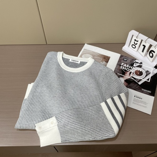 Cheap Thom Browne TB Sweaters Long Sleeved For Unisex #1265708 Replica Wholesale [$52.00 USD] [ITEM#1265708] on Replica Thom Browne TB Sweaters