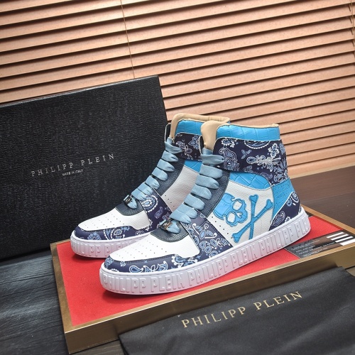 Philipp Plein PP High Tops Shoes For Men #1265781