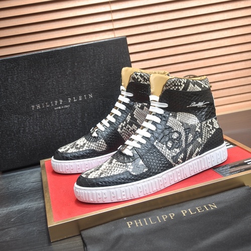 Philipp Plein PP High Tops Shoes For Men #1265785