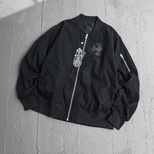 Cheap Chrome Hearts Jackets Long Sleeved For Unisex #1265803 Replica Wholesale [$76.00 USD] [ITEM#1265803] on Replica Chrome Hearts Jackets