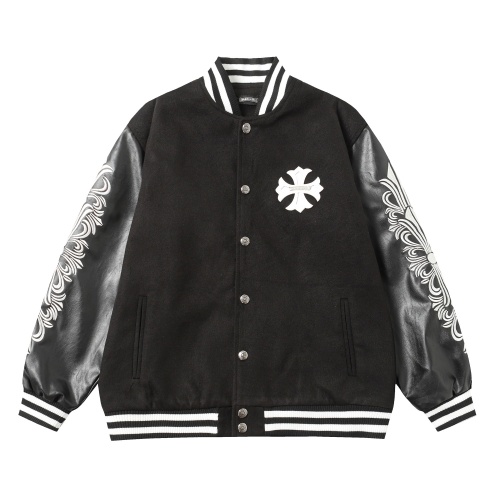 Cheap Chrome Hearts Jackets Long Sleeved For Unisex #1265807 Replica Wholesale [$85.00 USD] [ITEM#1265807] on Replica Chrome Hearts Jackets