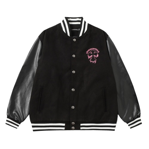 Cheap Chrome Hearts Jackets Long Sleeved For Unisex #1265808 Replica Wholesale [$82.00 USD] [ITEM#1265808] on Replica Chrome Hearts Jackets