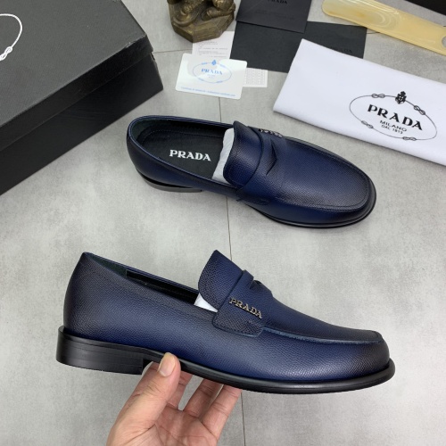 Cheap Prada Leather Shoes For Men #1265815 Replica Wholesale [$98.00 USD] [ITEM#1265815] on Replica Prada Leather Shoes