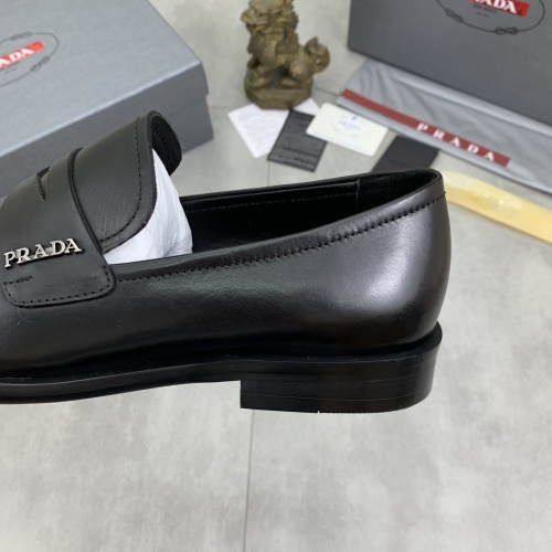 Cheap Prada Leather Shoes For Men #1265818 Replica Wholesale [$98.00 USD] [ITEM#1265818] on Replica Prada Leather Shoes