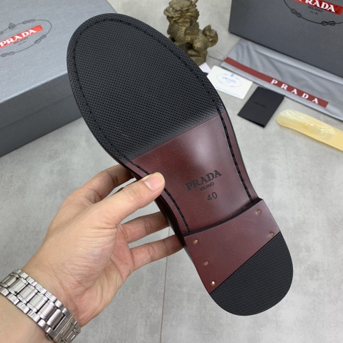 Cheap Prada Leather Shoes For Men #1265818 Replica Wholesale [$98.00 USD] [ITEM#1265818] on Replica Prada Leather Shoes