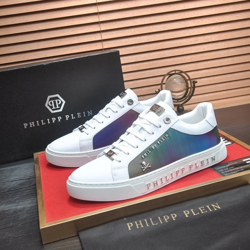 Cheap Philipp Plein PP Casual Shoes For Men #1265829 Replica Wholesale [$80.00 USD] [ITEM#1265829] on Replica Philipp Plein PP Casual Shoes