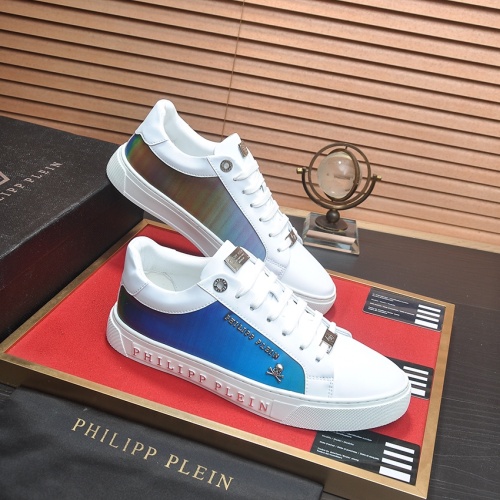 Cheap Philipp Plein PP Casual Shoes For Men #1265829 Replica Wholesale [$80.00 USD] [ITEM#1265829] on Replica Philipp Plein PP Casual Shoes