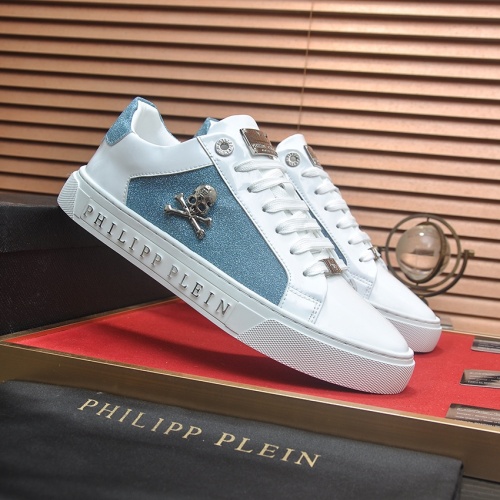 Cheap Philipp Plein PP Casual Shoes For Men #1265832 Replica Wholesale [$80.00 USD] [ITEM#1265832] on Replica Philipp Plein PP Casual Shoes