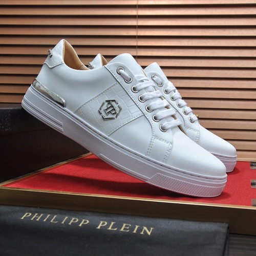 Cheap Philipp Plein PP Casual Shoes For Men #1265844 Replica Wholesale [$85.00 USD] [ITEM#1265844] on Replica Philipp Plein PP Casual Shoes