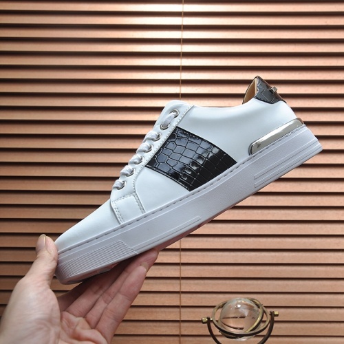 Cheap Philipp Plein PP Casual Shoes For Men #1265845 Replica Wholesale [$85.00 USD] [ITEM#1265845] on Replica Philipp Plein PP Casual Shoes