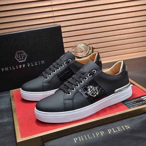 Cheap Philipp Plein PP Casual Shoes For Men #1265847 Replica Wholesale [$85.00 USD] [ITEM#1265847] on Replica Philipp Plein PP Casual Shoes