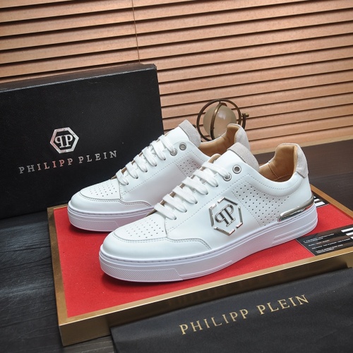 Cheap Philipp Plein PP Casual Shoes For Men #1265848 Replica Wholesale [$85.00 USD] [ITEM#1265848] on Replica Philipp Plein PP Casual Shoes