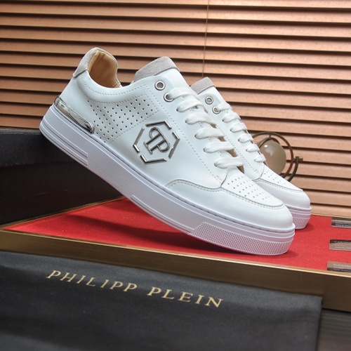 Cheap Philipp Plein PP Casual Shoes For Men #1265848 Replica Wholesale [$85.00 USD] [ITEM#1265848] on Replica Philipp Plein PP Casual Shoes