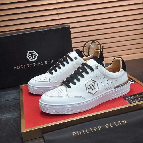 Cheap Philipp Plein PP Casual Shoes For Men #1265849 Replica Wholesale [$85.00 USD] [ITEM#1265849] on Replica Philipp Plein PP Casual Shoes