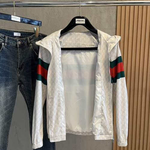 Cheap Gucci Jackets Long Sleeved For Unisex #1265865 Replica Wholesale [$130.00 USD] [ITEM#1265865] on Replica 