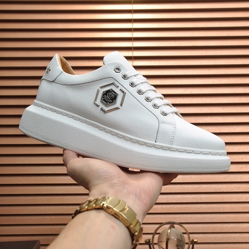 Cheap Philipp Plein PP Casual Shoes For Men #1265872 Replica Wholesale [$85.00 USD] [ITEM#1265872] on Replica Philipp Plein PP Casual Shoes