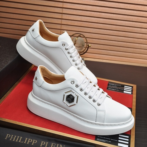 Cheap Philipp Plein PP Casual Shoes For Men #1265872 Replica Wholesale [$85.00 USD] [ITEM#1265872] on Replica Philipp Plein PP Casual Shoes