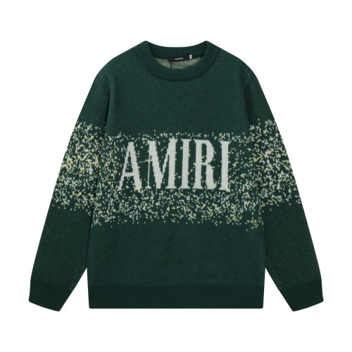 Cheap Amiri Sweaters Long Sleeved For Unisex #1265892 Replica Wholesale [$64.00 USD] [ITEM#1265892] on Replica Amiri Sweaters