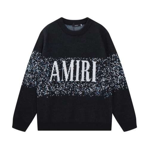 Cheap Amiri Sweaters Long Sleeved For Unisex #1265893 Replica Wholesale [$64.00 USD] [ITEM#1265893] on Replica Amiri Sweaters