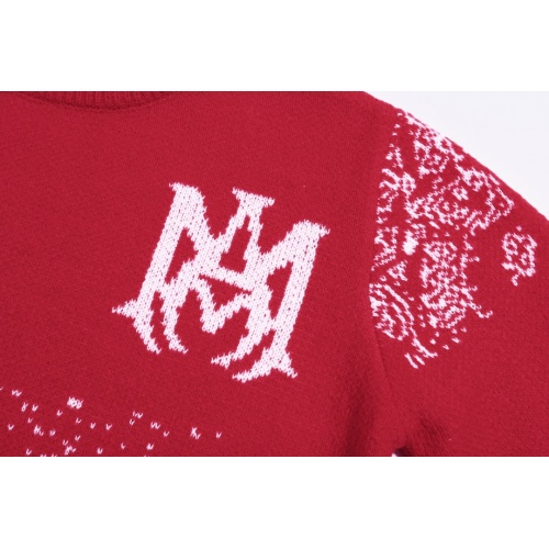 Cheap Amiri Sweaters Long Sleeved For Unisex #1265897 Replica Wholesale [$64.00 USD] [ITEM#1265897] on Replica Amiri Sweaters