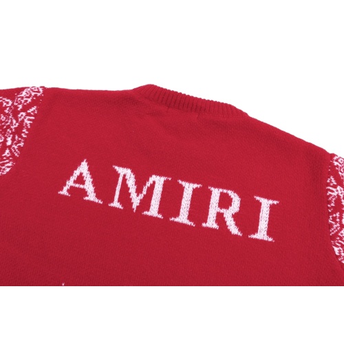 Cheap Amiri Sweaters Long Sleeved For Unisex #1265897 Replica Wholesale [$64.00 USD] [ITEM#1265897] on Replica Amiri Sweaters