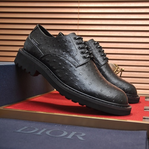 Cheap Christian Dior Leather Shoes For Men #1265914 Replica Wholesale [$100.00 USD] [ITEM#1265914] on Replica Christian Dior Leather Shoes