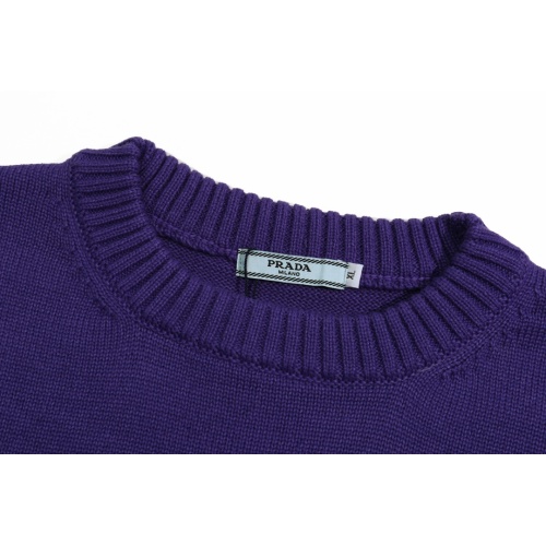 Cheap Prada Sweater Long Sleeved For Unisex #1265922 Replica Wholesale [$64.00 USD] [ITEM#1265922] on Replica Prada Sweater