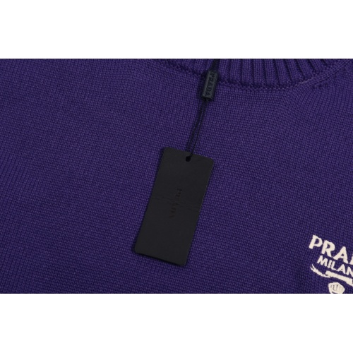 Cheap Prada Sweater Long Sleeved For Unisex #1265922 Replica Wholesale [$64.00 USD] [ITEM#1265922] on Replica Prada Sweater