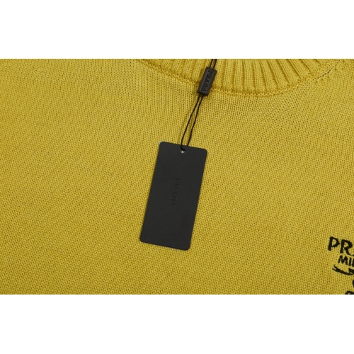 Cheap Prada Sweater Long Sleeved For Unisex #1265923 Replica Wholesale [$64.00 USD] [ITEM#1265923] on Replica Prada Sweater