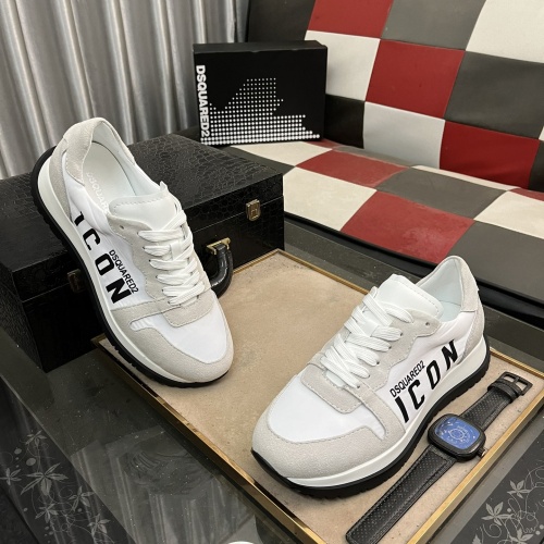 Cheap Dsquared Casual Shoes For Men #1265971 Replica Wholesale [$88.00 USD] [ITEM#1265971] on Replica Dsquared Casual Shoes