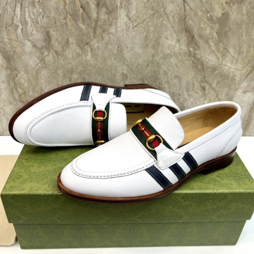 Cheap Gucci Oxfords Shoes For Men #1265979 Replica Wholesale [$160.00 USD] [ITEM#1265979] on Replica Gucci Oxfords Shoes