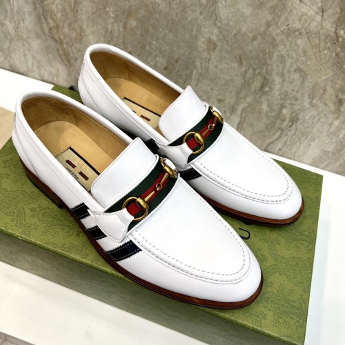 Cheap Gucci Oxfords Shoes For Men #1265979 Replica Wholesale [$160.00 USD] [ITEM#1265979] on Replica Gucci Oxfords Shoes