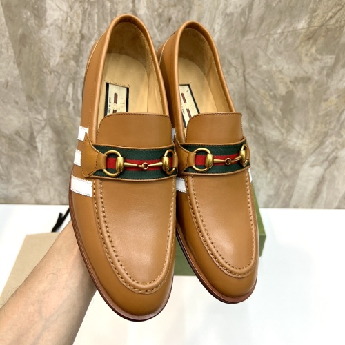 Cheap Gucci Oxfords Shoes For Men #1265980 Replica Wholesale [$160.00 USD] [ITEM#1265980] on Replica Gucci Oxfords Shoes