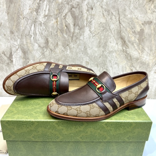 Cheap Gucci Oxfords Shoes For Men #1265989 Replica Wholesale [$160.00 USD] [ITEM#1265989] on Replica Gucci Oxfords Shoes