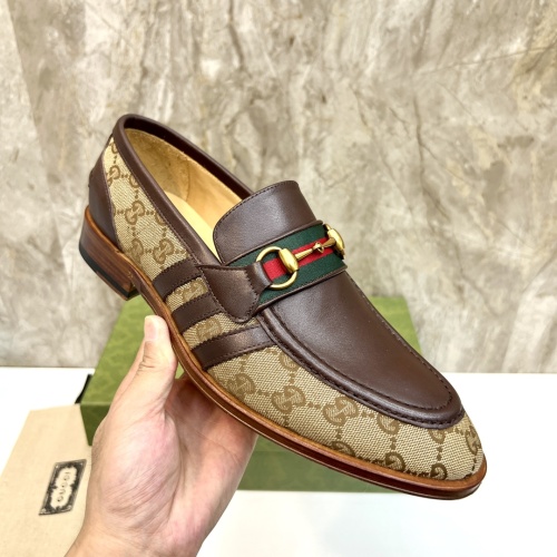 Cheap Gucci Oxfords Shoes For Men #1265989 Replica Wholesale [$160.00 USD] [ITEM#1265989] on Replica Gucci Oxfords Shoes