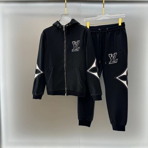 Cheap Louis Vuitton LV Tracksuits Long Sleeved For Men #1266037 Replica Wholesale [$105.00 USD] [ITEM#1266037] on Replica Louis Vuitton LV Tracksuits