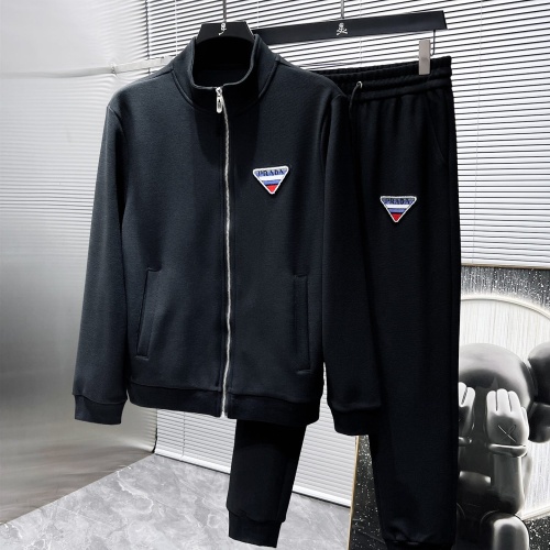 Cheap Prada Tracksuits Long Sleeved For Men #1266041 Replica Wholesale [$105.00 USD] [ITEM#1266041] on Replica Prada Tracksuits